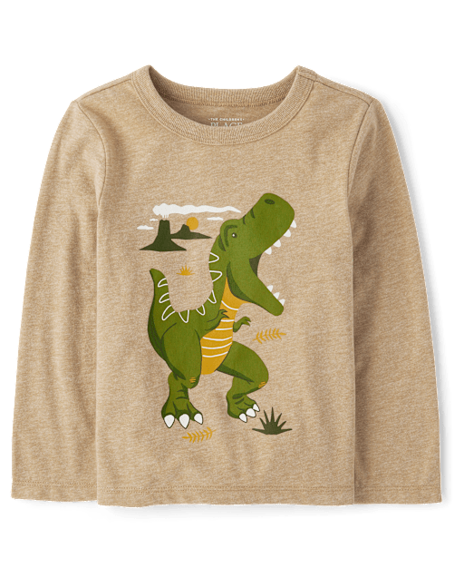Baby And Toddler Boys Dino Graphic Tee