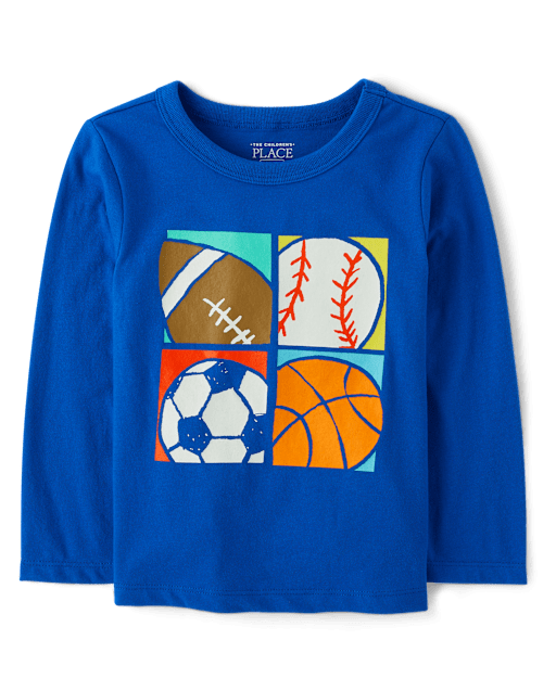 Baby And Toddler Boys Sports Graphic Tee