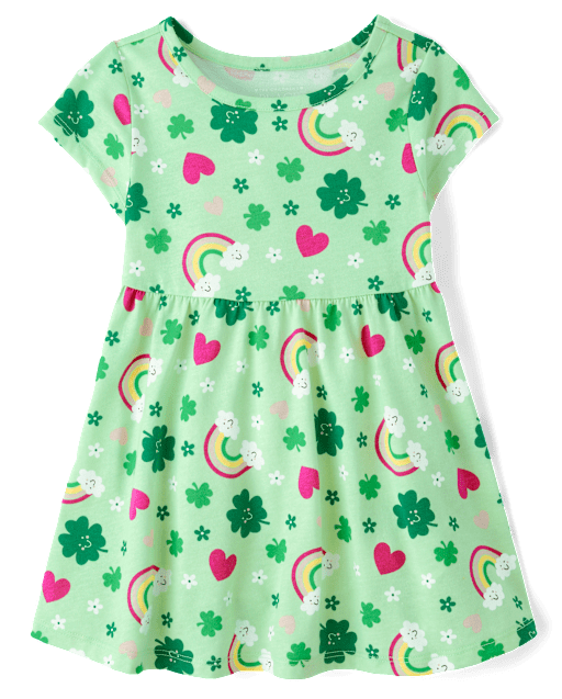 Baby And Toddler Girls St. Patrick's Day Everyday Dress
