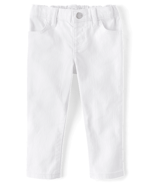 Jeans droits pour bébés et petites filles