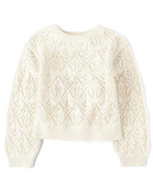 Girls Stitched Sweater