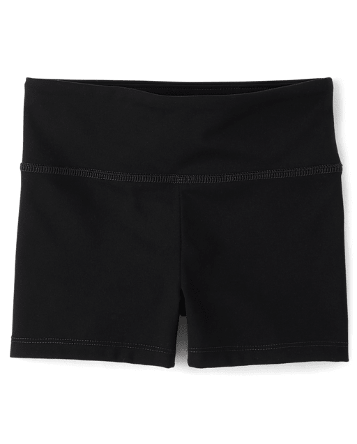 Girls Quick Dry High Rise Bike Shorts