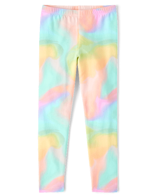 Girls Print Leggings