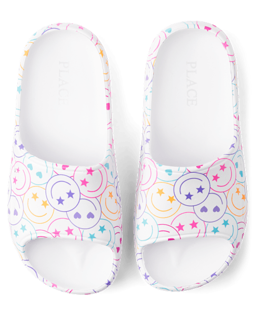 Girls Happy Face Slides