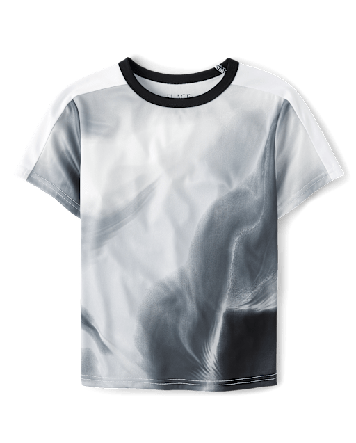 Boys Marble Performance Top