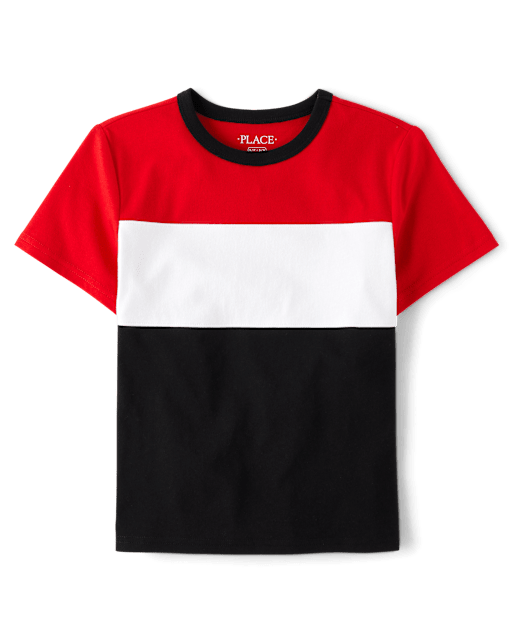 Boys Colorblock Top