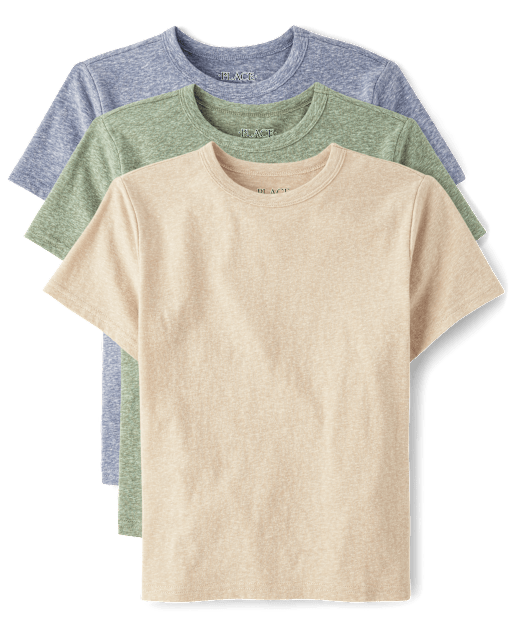 Boys Marled Top 3-Pack
