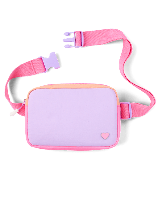 Girls Colorblock Belt Bag