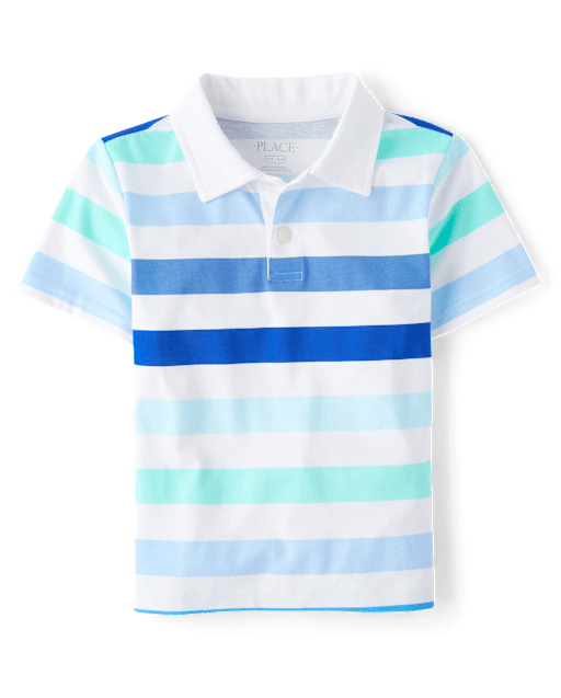 Boys Print Polo