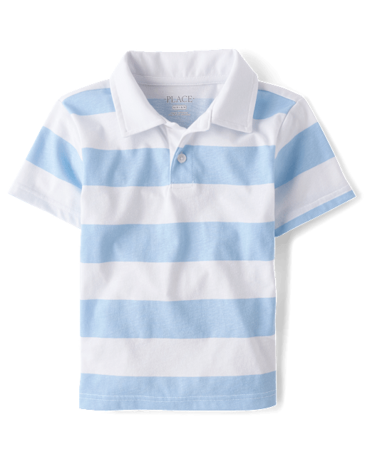 Boys Print Polo