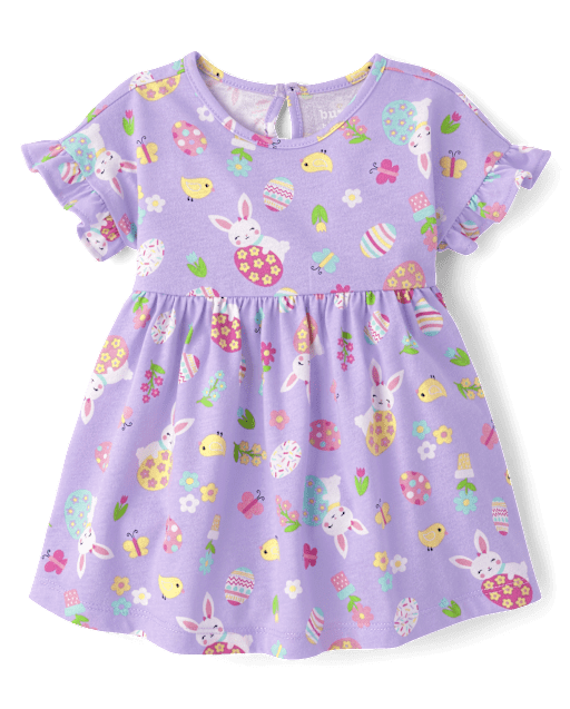 Baby Girls Easter Bodysuit Dress