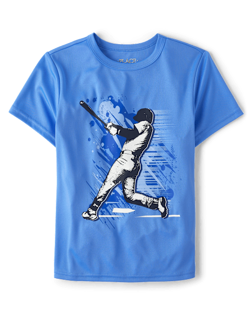 Boys Graphic Performance Top