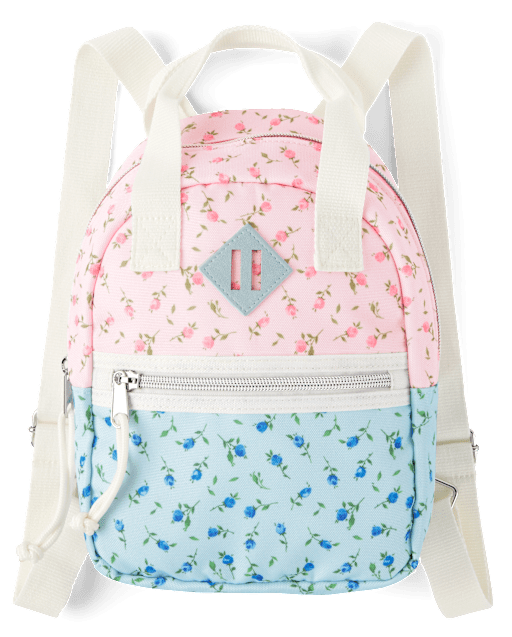 Girls Floral Mini Backpack