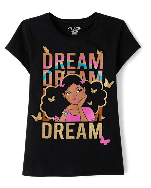 Girls Girl Dream Graphic Tee