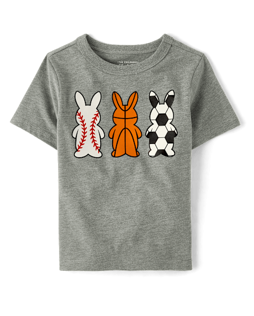 Baby And Toddler Boys Easter Sports Graphic Tee