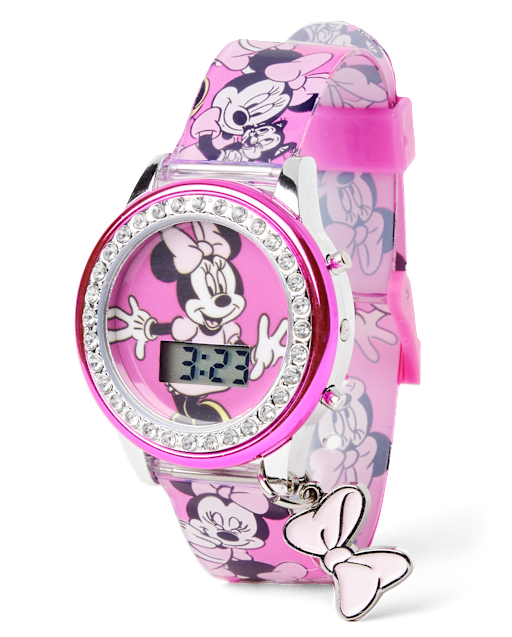 Girls Minnie Mouse Digital Watch