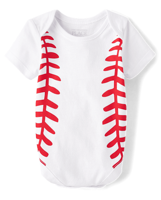 Baby Baseball Graphic Bodysuit