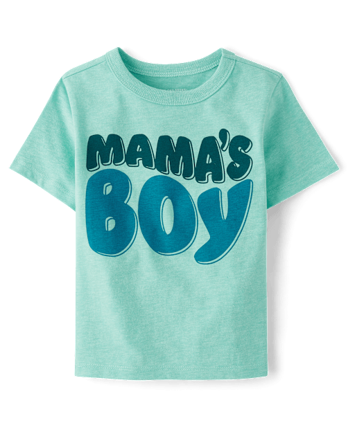 Baby And Toddler Boys Mama's Boy Graphic Tee