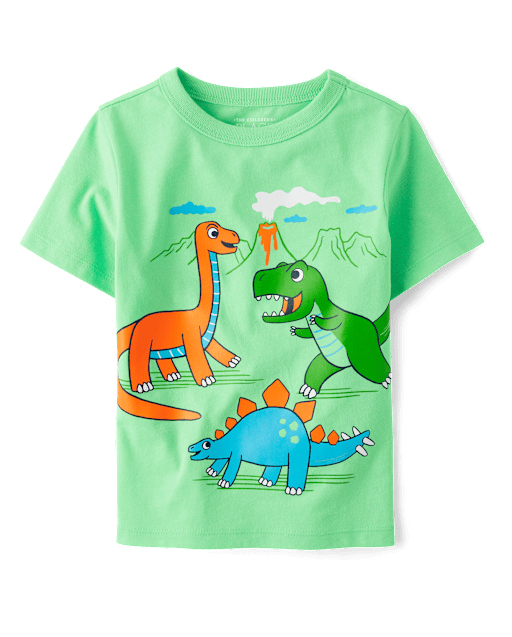 Baby And Toddler Boys Dino Graphic Tee