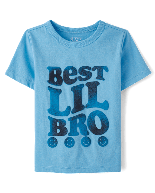 Baby And Toddler Boys Best Lil Bro Graphic Tee