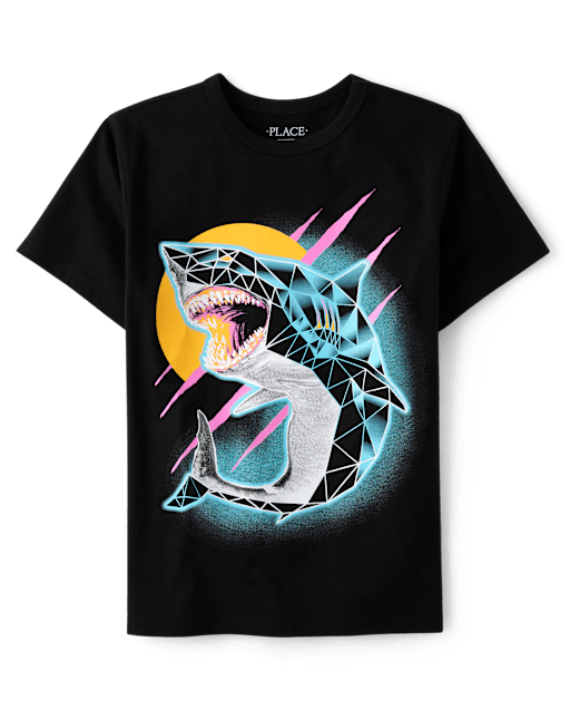 Boys Shark Graphic Tee