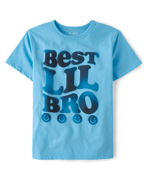 Boys Best Lil Bro Graphic Tee