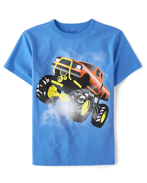 Boys Monster Truck Graphic Tee