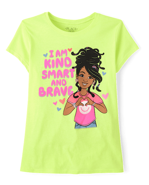 Girls Love Who You Are Graphic Tee