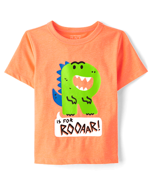 Baby And Toddler Boys Dino Roar Graphic Tee