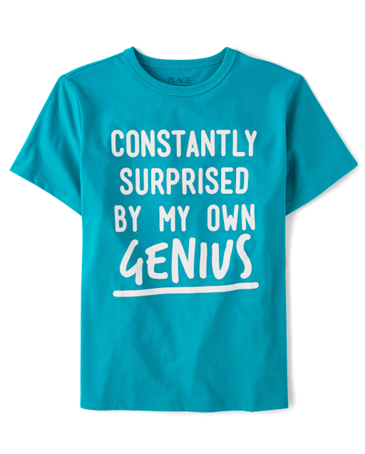 Boys Genius Graphic Tee
