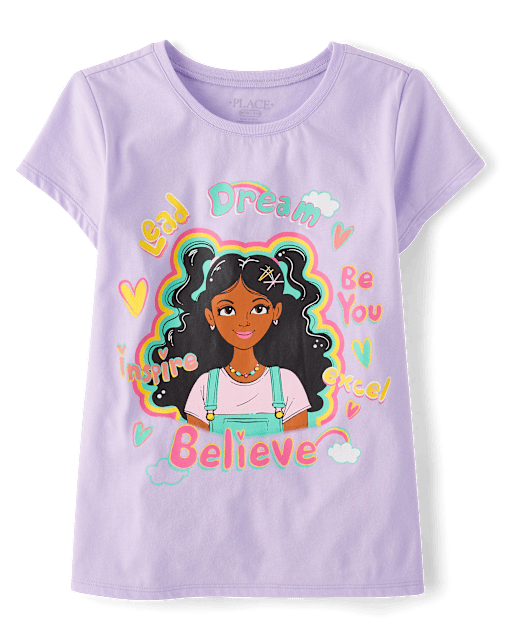 Girls Believe Girl Graphic Tee