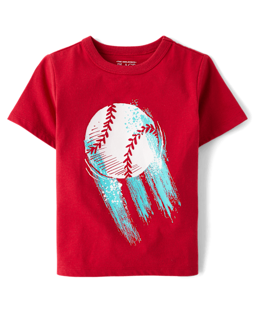 Baby And Toddler Boys Baseball Graphic Tee