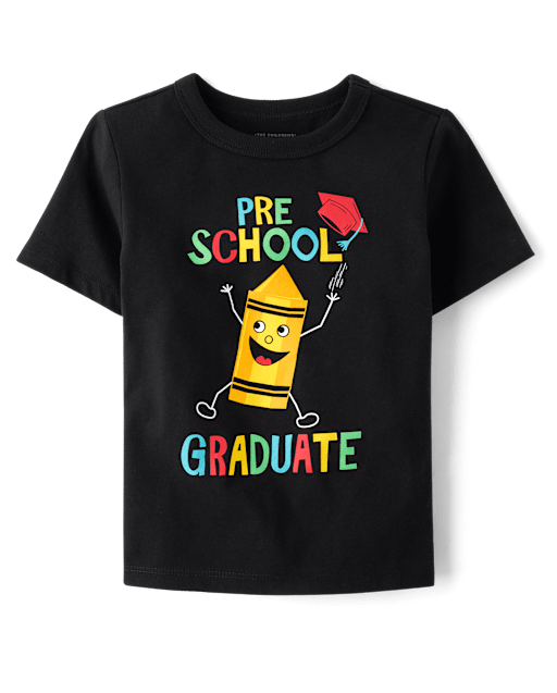 Baby And Toddler Pre-School Graduate Graphic Tee