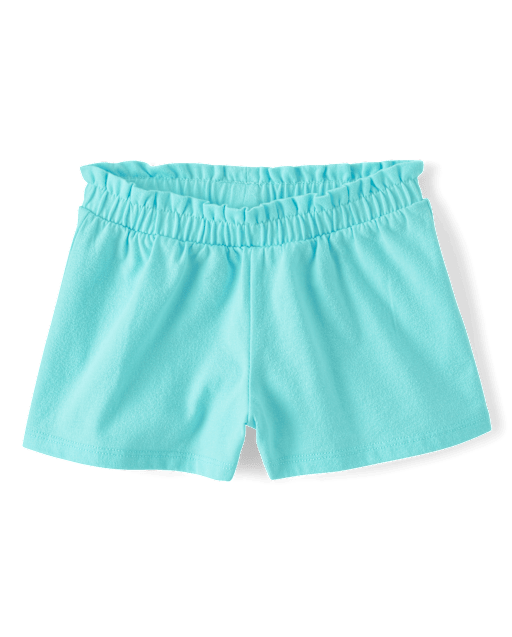 Baby And Toddler Girls Paperbag Waist Shorts