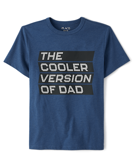 Boys Cooler Version Of Dad Graphic Tee