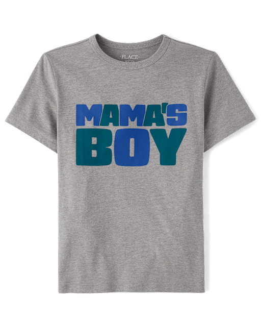 Boys Mama's Boy Graphic Tee