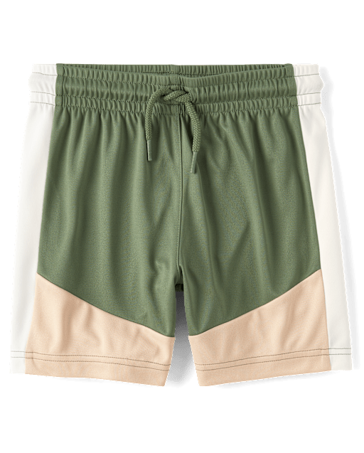 Boys Colorblock Performance Basketball Shorts