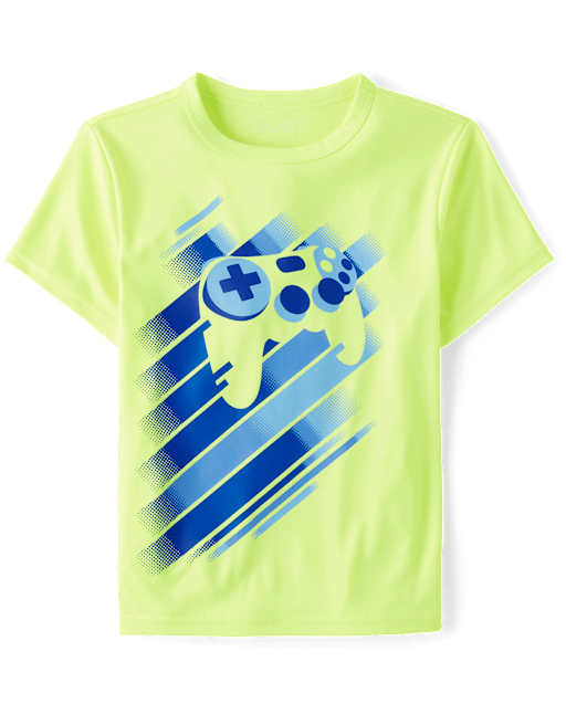 Boys Graphic Performance Top