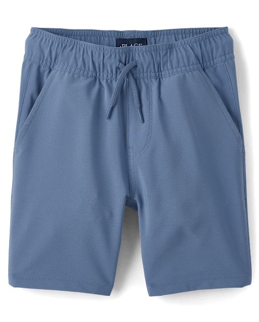 Boys Quick Dry Pull On Jogger Shorts