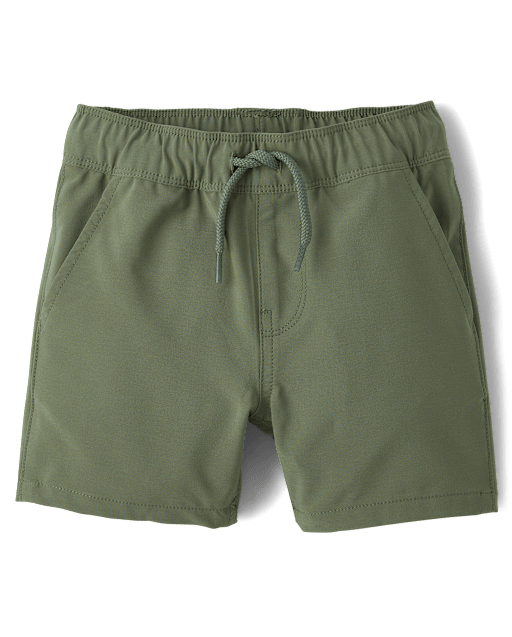 Baby And Toddler Boys Quick Dry Pull On Jogger Shorts