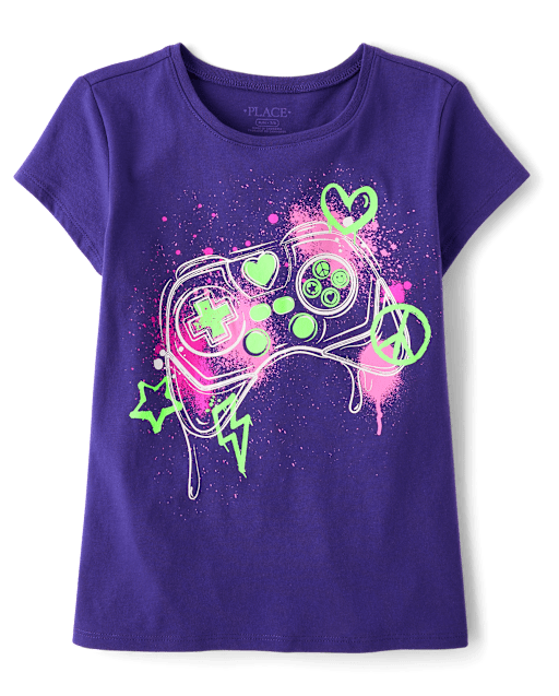 Girls Gamer Graphic Tee