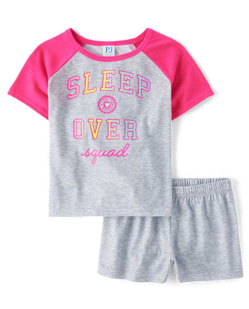 Girls Sleepover Squad Pajamas
