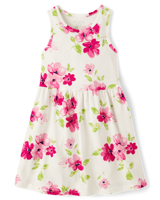 Girls Print Everyday Dress