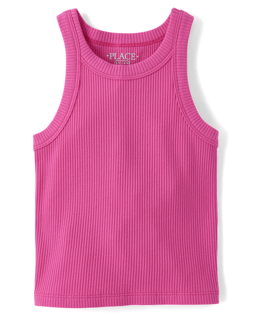 Girls Ribbed Tank Top