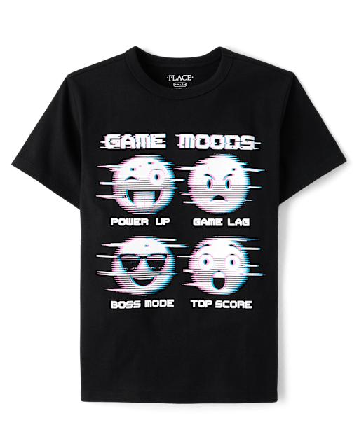 Boys Game Moods Graphic Tee