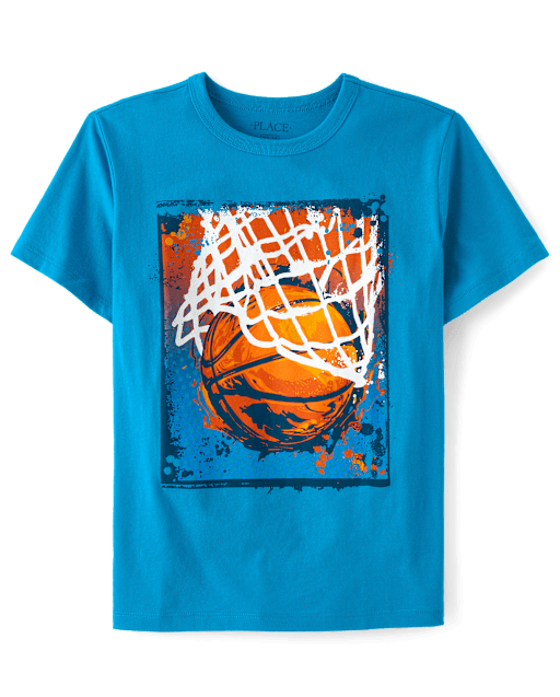 Boys Basketball Graphic Tee