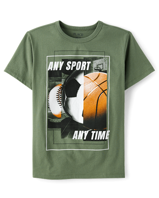 Boys Sports Graphic Tee