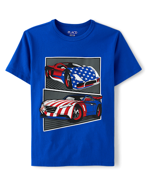 Boys Racecar Graphic Tee