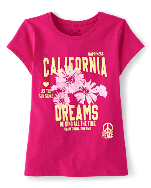 Girls California Dreams Graphic Tee