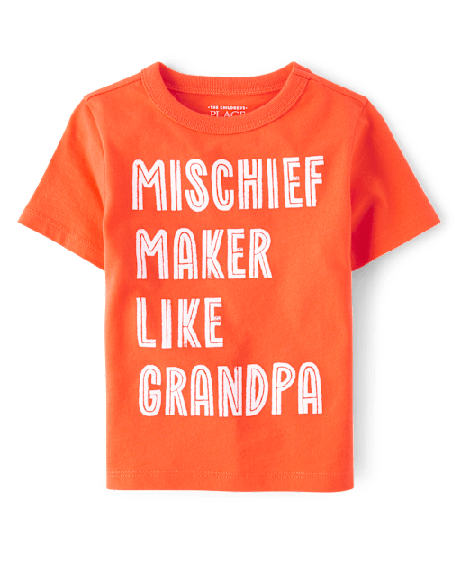 Baby And Toddler Boys Mischief Maker Graphic Tee
